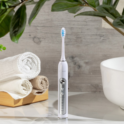 Электрическая звуковая зубная щётка Revyline RL 010 White и по всей Беларуси в интернет-магазине Revyline.by