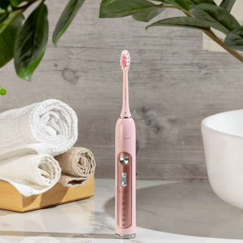 Электрическая звуковая зубная щётка Revyline RL 010 Pink и по всей Беларуси в интернет-магазине Revyline.by