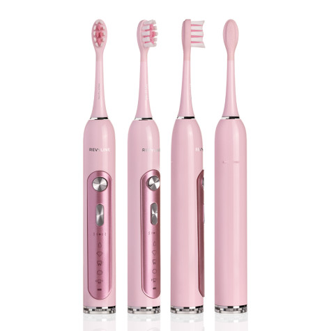 Электрическая звуковая зубная щётка Revyline RL 010 Pink и по всей Беларуси в интернет-магазине Revyline.by