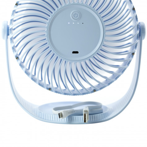 Вентилятор беспроводной Revyline WT-F12, голубой и по всей Беларуси в интернет-магазине Revyline.by