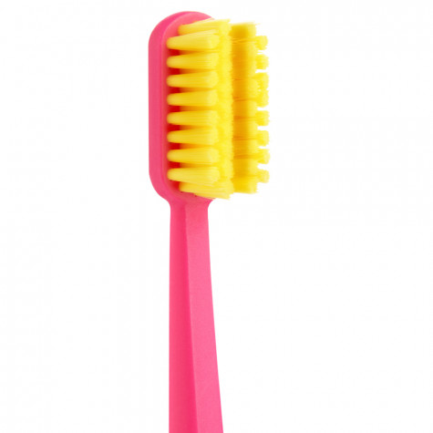 Зубная щетка Revyline SM6000 Ortho розовая - желтая, мягкая и по всей Беларуси в интернет-магазине Revyline.by