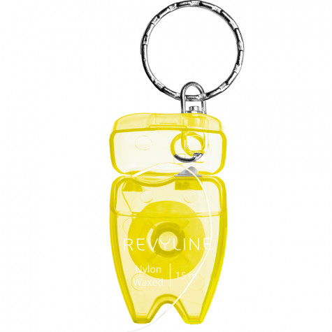 Зубная нить вощеная Revyline floss mini, 15 m, желтая и по всей Беларуси в интернет-магазине Revyline.by