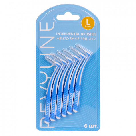 Ершики межзубные Revyline L 1.4 мм, 6 шт. и по всей Беларуси в интернет-магазине Revyline.by