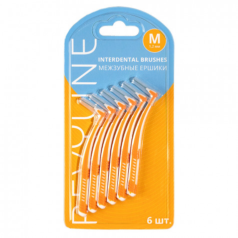 Ершики межзубные Revyline M 1.2 мм, 6 шт и по всей Беларуси в интернет-магазине Revyline.by