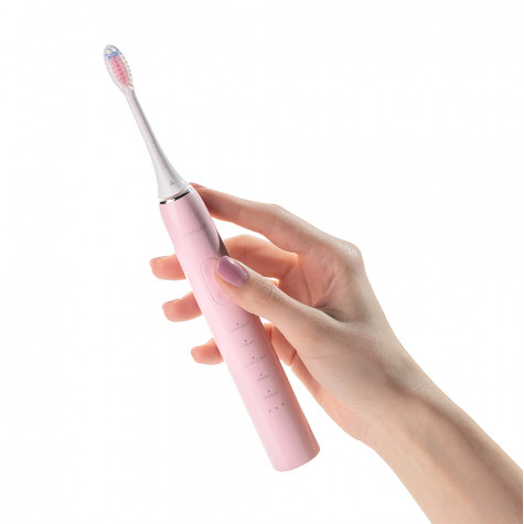 Электрическая звуковая зубная щетка Revyline RL 015 Pink и по всей Беларуси в интернет-магазине Revyline.by