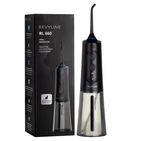 Портативный ирригатор Revyline RL 660 Black и по всей Беларуси в интернет-магазине Revyline.by