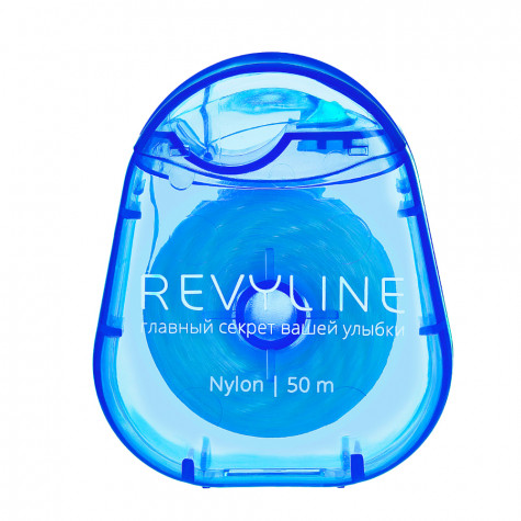 Зубная нить вощеная Revyline нейлон, мятная, 50 м и по всей Беларуси в интернет-магазине Revyline.by