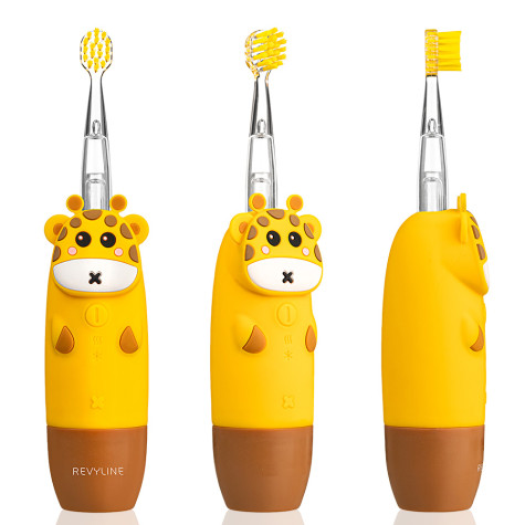 Электрическая звуковая зубная щётка Revyline RL 025 Baby, Yellow и по всей Беларуси в интернет-магазине Revyline.by