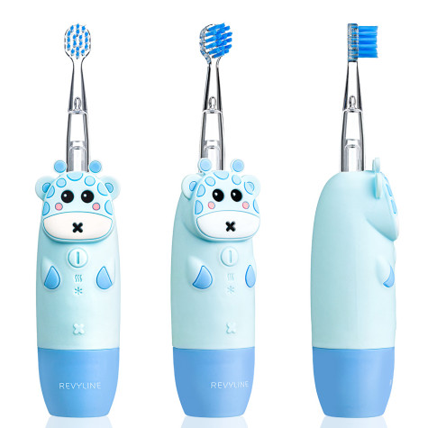 Электрическая звуковая зубная щётка Revyline RL 025 Baby, Blue и по всей Беларуси в интернет-магазине Revyline.by