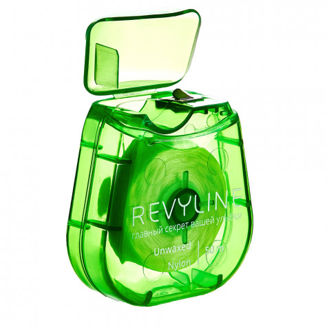 Зубная нить Revyline нейлон, невощеная, 50 m и по всей Беларуси в интернет-магазине Revyline.by