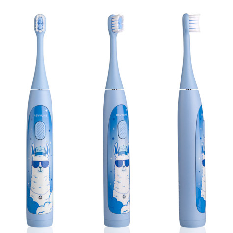 Электрическая звуковая зубная щётка Revyline RL 035 Kids, light Blue и по всей Беларуси в интернет-магазине Revyline.by