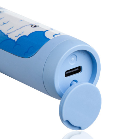 Электрическая звуковая зубная щётка Revyline RL 035 Kids, light Blue и по всей Беларуси в интернет-магазине Revyline.by