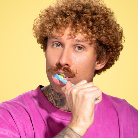 Зубная щетка Revyline SM6000 PRO голубая - салатовая, мягкая и по всей Беларуси в интернет-магазине Revyline.by