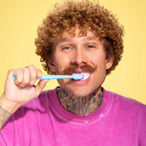 Зубная щетка Revyline SM6000 PRO голубая - фиолетовая, мягкая и по всей Беларуси в интернет-магазине Revyline.by