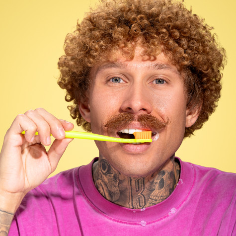 Зубная щетка Revyline SM6000 PRO салатовая - оранжевая, мягкая и по всей Беларуси в интернет-магазине Revyline.by