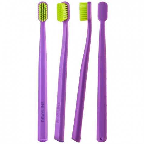 Зубная щетка Revyline SM6000 PRO фиолетовая - салатовая, мягкая и по всей Беларуси в интернет-магазине Revyline.by
