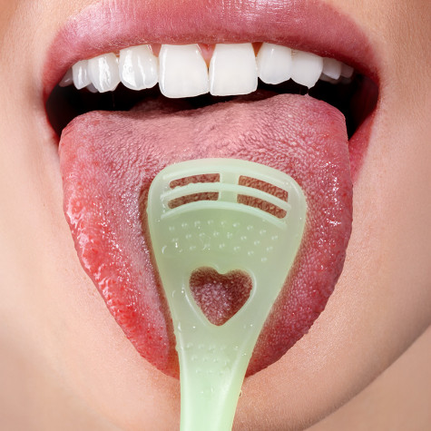 Скребок для языка Revyline Soft, салатовый и по всей Беларуси в интернет-магазине Revyline.by