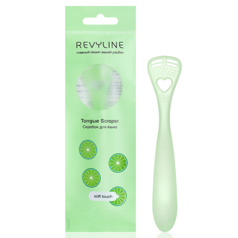 Скребок для языка Revyline Soft, салатовый и по всей Беларуси в интернет-магазине Revyline.by