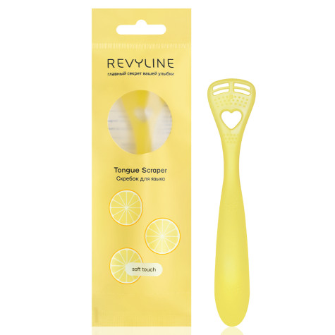 Скребок для языка Revyline Soft, желтый и по всей Беларуси в интернет-магазине Revyline.by