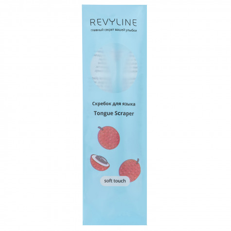 Скребок для языка Revyline Soft, голубой и по всей Беларуси в интернет-магазине Revyline.by