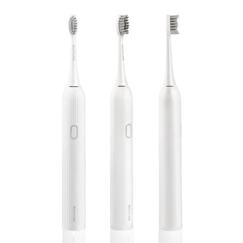 Электрическая звуковая зубная щётка Revyline RL 060, белая и по всей Беларуси в интернет-магазине Revyline.by