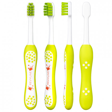 Детская зубная щетка Revyline Baby S3900 желтая, Soft и по всей Беларуси в интернет-магазине Revyline.by