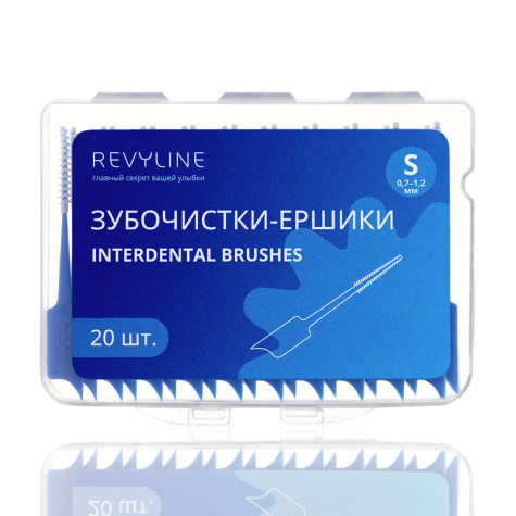 Зубочистка-ёршик Revyline, 20 шт. и по всей Беларуси в интернет-магазине Revyline.by