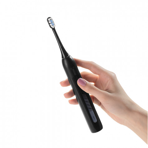 Электрическая звуковая зубная щётка Revyline RL 070 Black и по всей Беларуси в интернет-магазине Revyline.by