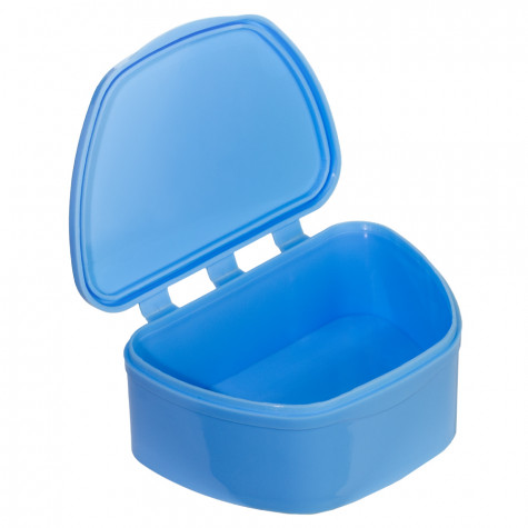 Revyline Denture Box 04 контейнер для хранения зубных конструкций, голубой и по всей Беларуси в интернет-магазине Revyline.by