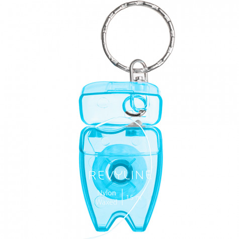 Зубная нить Revyline floss mini вощеная 15 м, синяя.  и по всей Беларуси в интернет-магазине Revyline.by