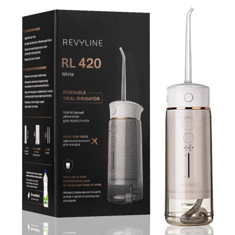 Портативный ирригатор Revyline RL 420 и по всей Беларуси в интернет-магазине Revyline.by