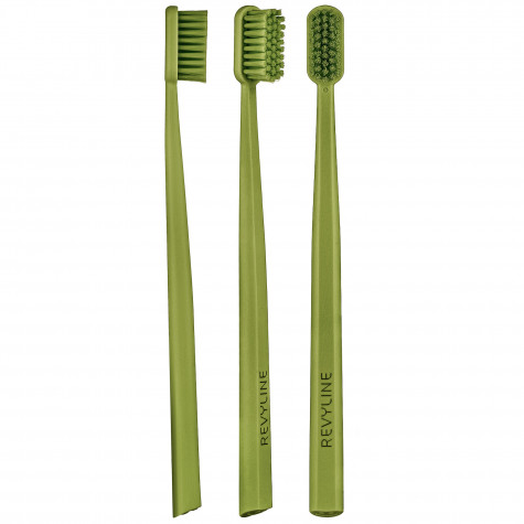 Набор зубных щеток Revyline SM6000 DUO Orange + Khaki и по всей Беларуси в интернет-магазине Revyline.by