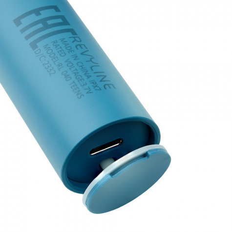 Электрическая звуковая зубная щётка Revyline RL 040 Teens, Blue и по всей Беларуси в интернет-магазине Revyline.by