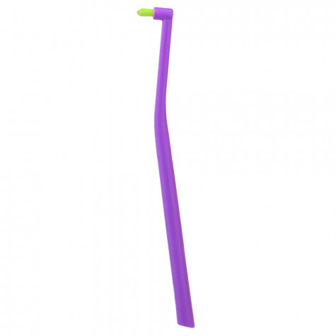 Зубная щетка Revyline SM1000 Single Long 9mm,  монопучковая, фиолетовая - салатовая и по всей Беларуси в интернет-магазине Revyline.by