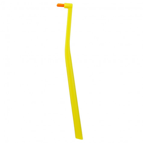 Зубная щетка Revyline SM1000 Single Long 9mm,  монопучковая, салатовая - оранжевая и по всей Беларуси в интернет-магазине Revyline.by