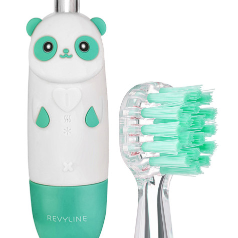 Электрическая звуковая зубная щетка Revyline RL 025 Panda, зеленая и по всей Беларуси в интернет-магазине Revyline.by