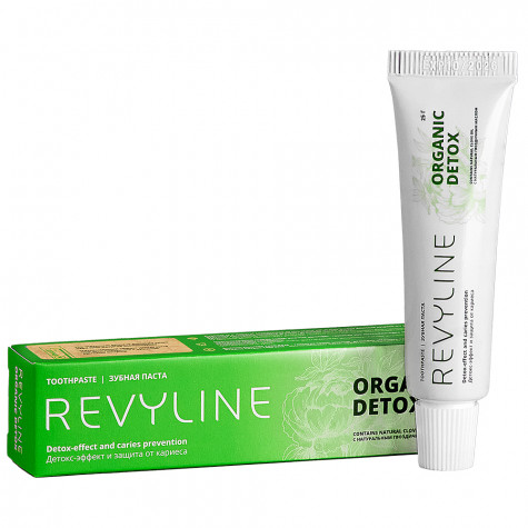 Зубная паста Revyline Organic Detox, 25 г и по всей Беларуси в интернет-магазине Revyline.by