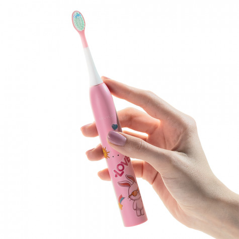 Электрическая зубная щетка Revyline RL 055 Kids, Pink и по всей Беларуси в интернет-магазине Revyline.by