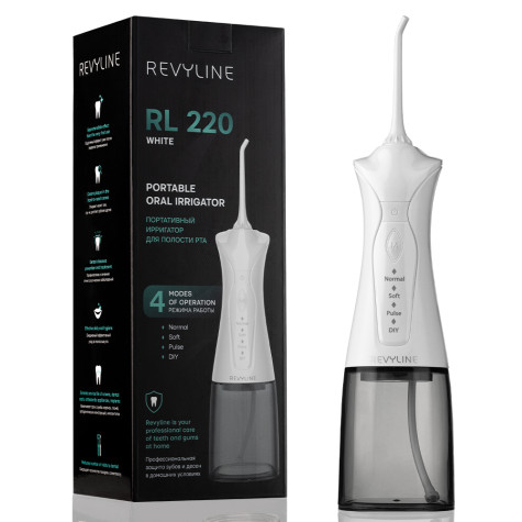Портативный ирригатор Revyline RL 220, White и по всей Беларуси в интернет-магазине Revyline.by