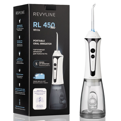 Портативный ирригатор Revyline RL 450 New и по всей Беларуси в интернет-магазине Revyline.by