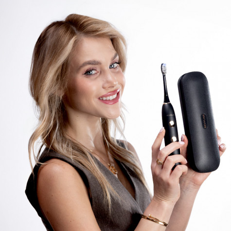 Электрическая звуковая зубная щётка Revyline RL 085 Black и по всей Беларуси в интернет-магазине Revyline.by