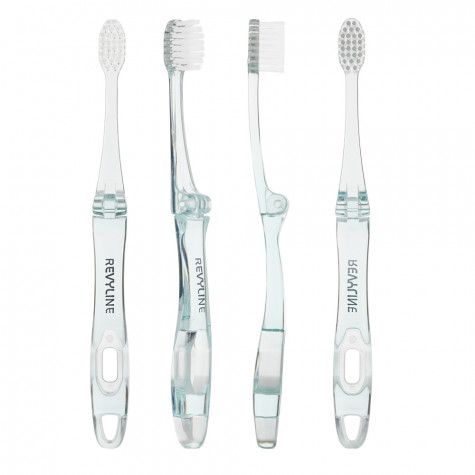 Зубная щетка Revyline S4000 Travel Glass, зеленая и по всей Беларуси в интернет-магазине Revyline.by