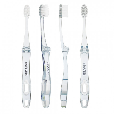 Зубная щетка Revyline S4000 Travel Glass, голубая и по всей Беларуси в интернет-магазине Revyline.by