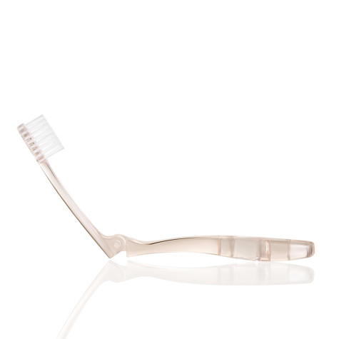 Зубная щетка Revyline S4000 Travel Glass, персиковая и по всей Беларуси в интернет-магазине Revyline.by