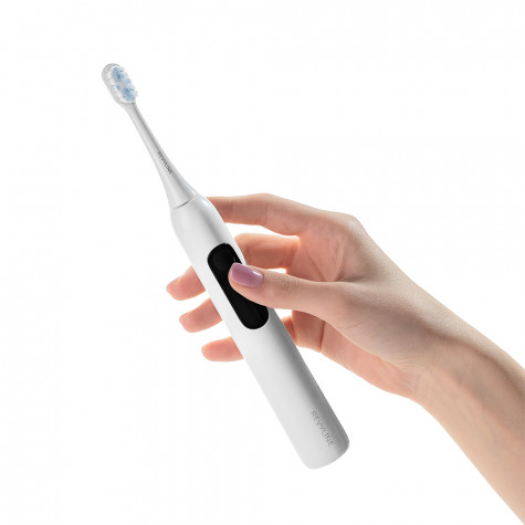 Электрическая звуковая зубная щётка Revyline RL 045 White и по всей Беларуси в интернет-магазине Revyline.by