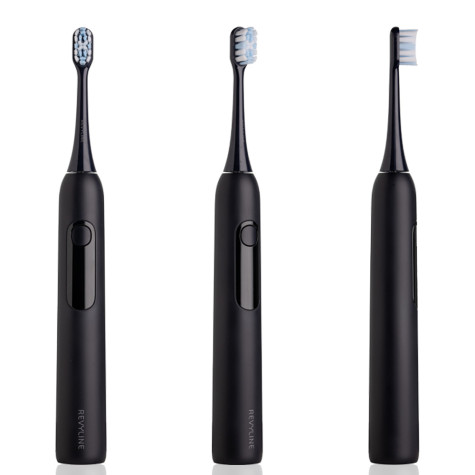 Электрическая звуковая зубная щётка Revyline RL 045 Black и по всей Беларуси в интернет-магазине Revyline.by