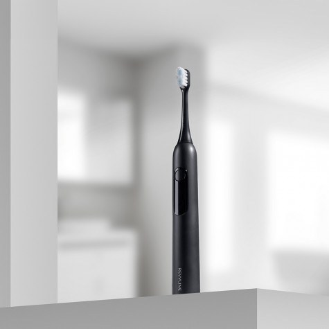 Электрическая звуковая зубная щётка Revyline RL 045 Black и по всей Беларуси в интернет-магазине Revyline.by