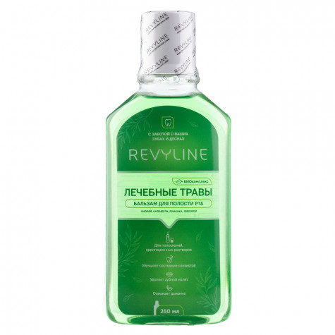 Ополаскиватель Revyline Лечебные травы, 250 мл и по всей Беларуси в интернет-магазине Revyline.by