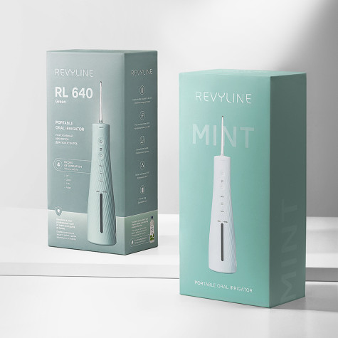 Портативный ирригатор Revyline RL 640, Green и по всей Беларуси в интернет-магазине Revyline.by