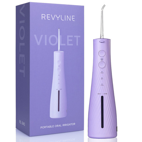 Портативный ирригатор Revyline RL 640, Lilac и по всей Беларуси в интернет-магазине Revyline.by